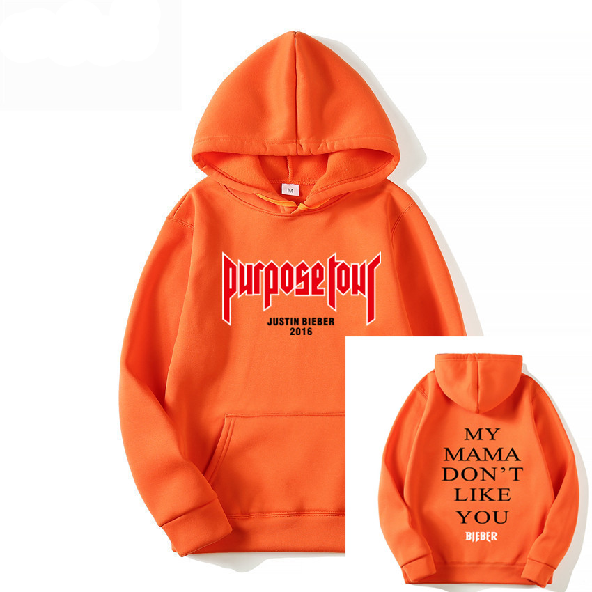 Justin Bieber Poster Hip Hop Sweat Homme Hoodie