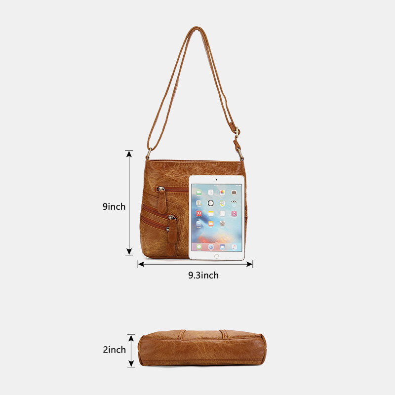 Women Waterproof Square Bag Crossbody Shoulder