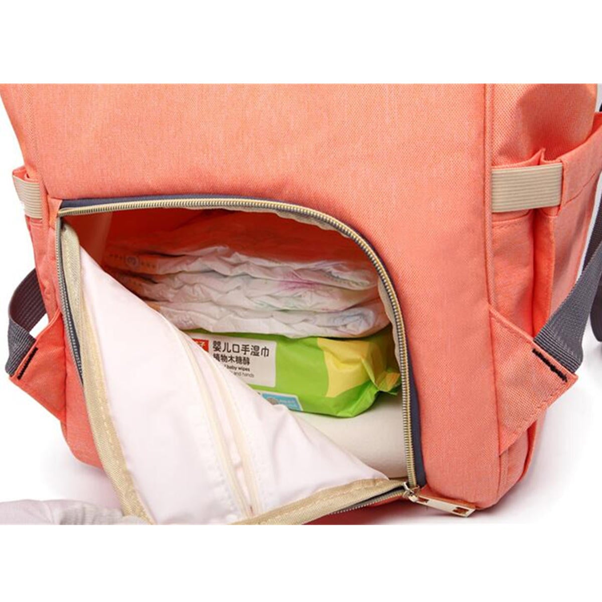 Mummy Travel Backpack Large Capacity  Nappy Travel Diaper Baby Bag