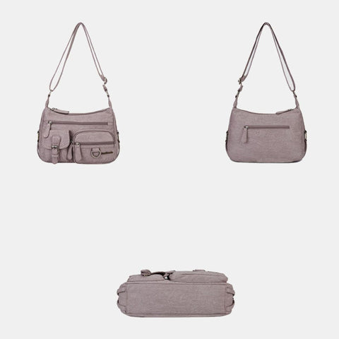 Women Waterproof Multi-pocket Handbag Crossbody Bag Shoulder Bag