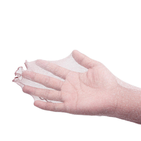 Women Summer Thin Lace Mesh Sunshade Anti-UV Sport Gloves Sun Protection Ice Silk Arm Sleeves
