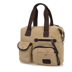 Men Women Vintage Canvas Bag Shoulder Messenger Handbag