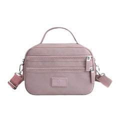 Women Layer Zipper Pocket Crossbody Multi-PocketWaterproof Shoulder Bag Handbag