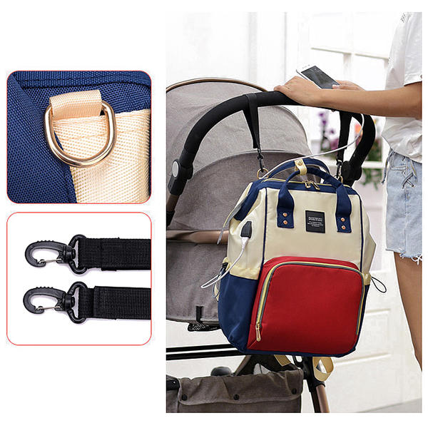 Large Capacity Diaper Bag Mommy Handbag Shoulder Backpack For Women