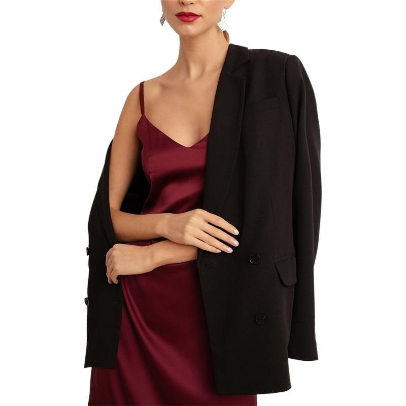 Sexy Ladies' V-neck Backless Spaghetti Strap Stain Dress For Party