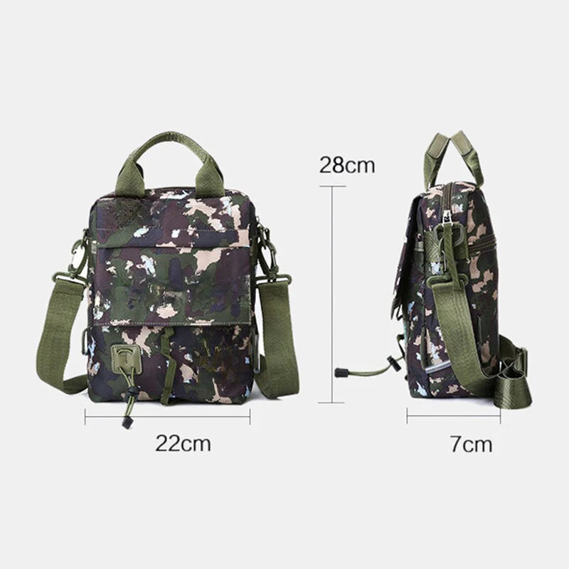 Men's Waterproof Shoulder Bag for Outdoor Sports and Travel
