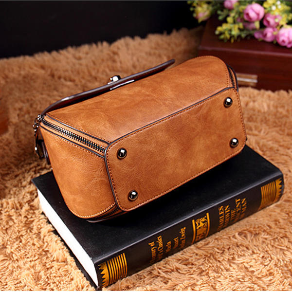 Vintage Elegant Tassel Bucket Bag Shoulder Bag Handbag Crossbody Bag For Women