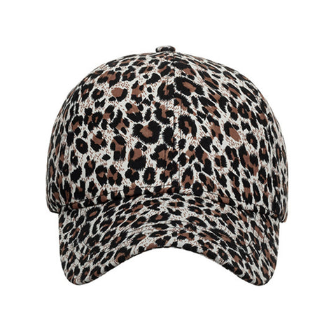 Unisex Polyester Mesh Outdoor Hip Hop Shade Leopard Print Baseball Cap Fashion Sun Hat