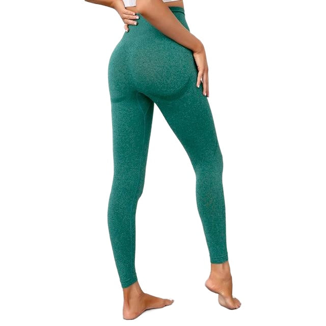 Fashionable Women's High Waist Seamless Push Up Leggings For Yoga