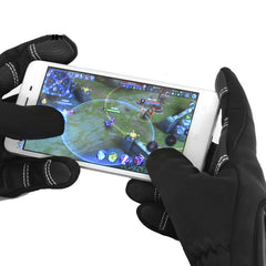 Cycling Bicycle Thermal Gloves Warmproof Winter Warm Glove Antislip Waterproof Sports Glove