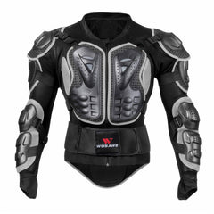 Motorcycle Body Armor Suit Motorcycle Jacket+Hip Protector+Gloves+Knee Pads Cycling Clothing