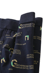 Multipacks Mens Letter Print U Convex Boxer Briefs Comfy Underwear