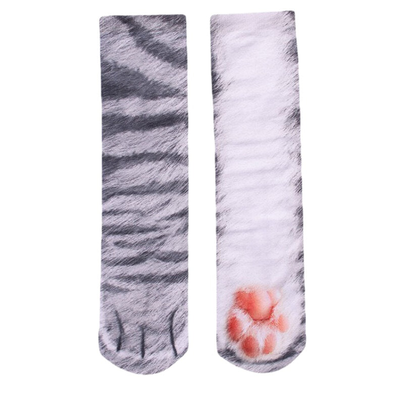 Unisex Adult Animal Printed Socks Animal Tube Socks 3d Print Animal Foot Hoof Socks