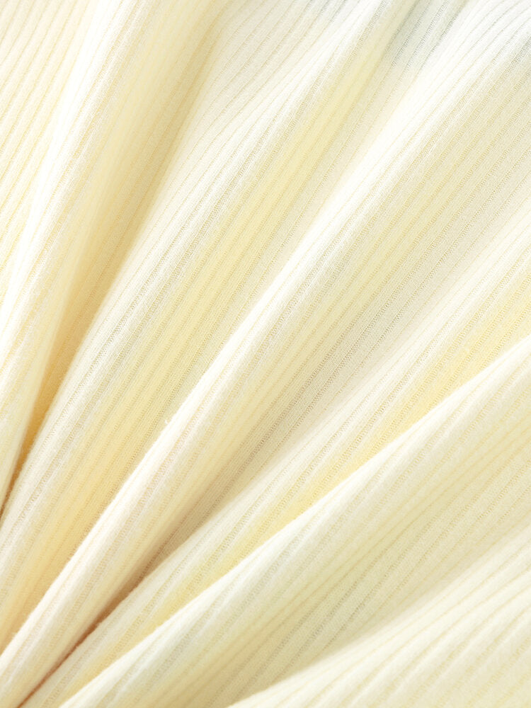 Women's Graphic Letter Print Ribbed Pullover Pajama Set with Elastic Waist and Pockets