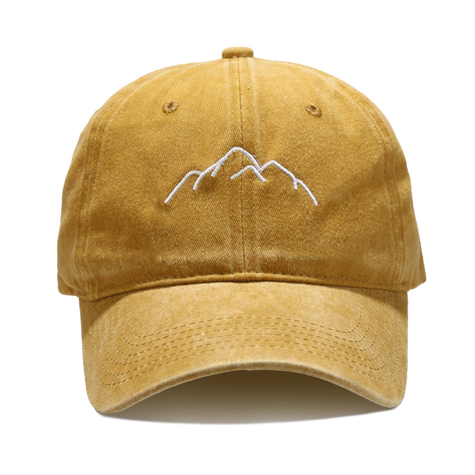 Neutral Cotton Outdoor Sports Washed Old Mountaineering Fishing Hat Sunscreen Sunshade Baseball Cap