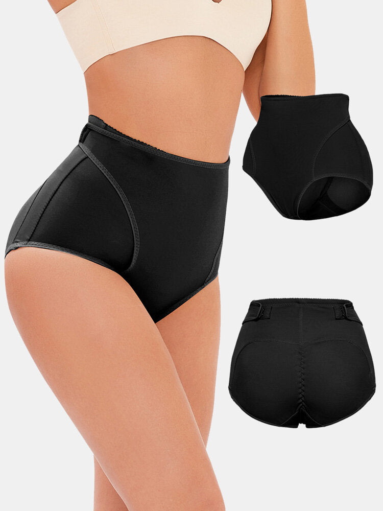 Plus Size Women Abdomen Control Hip Lift Panty High Waist Shapewear