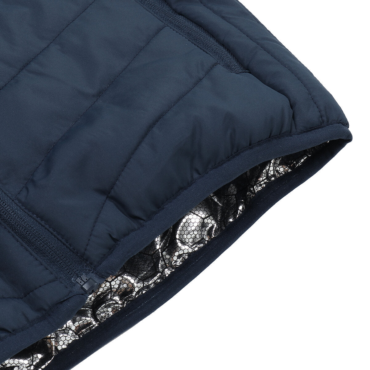 Graphene Smart Heating Vest, Dual-Control, 11-Zone, USB-Powered Short Sleeve