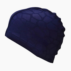 Oversized Nylon Spandex Waterproof Swimming Cap Men Women Letter Print Earmuffs Beanie Hat