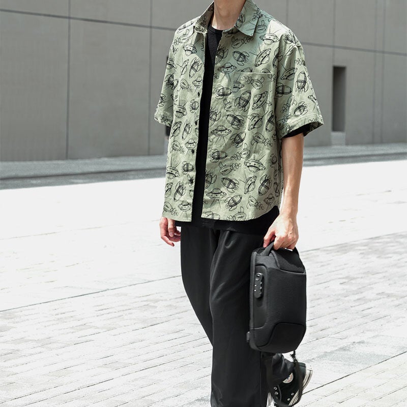 Men Oxford Password USB Charging Anti-theft Multi-Layers Waterproof Crossbody Bag Chest Bag Sling