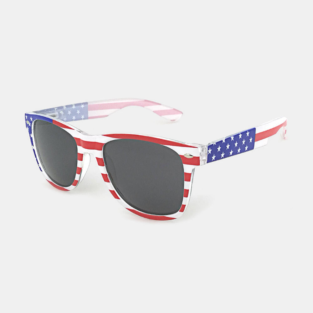 Unisex Patriotic Polarspex Polarized 80's Retro Trendy Stylish Sunglasses