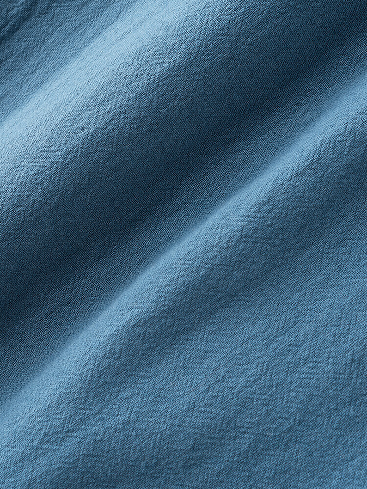 Mens 100% Cotton Drawstring Breathable Pocket Fit Comfy Casual Shorts