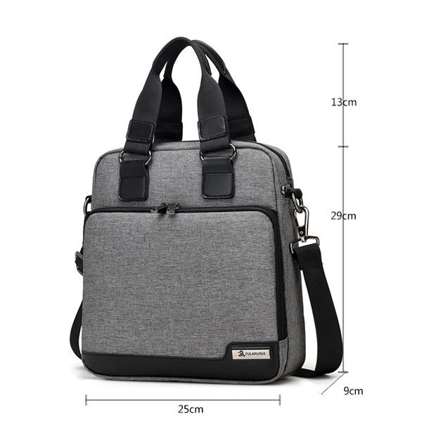 Men Leisure Shoulder Bag Brief Messenger's Bag Business Crossbody Bag