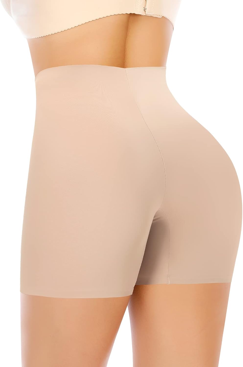 Seamless Shaping Boyshorts Panties for Women Slip Shorts Under Dress Shapewear Shorts Tummy Control Underwear