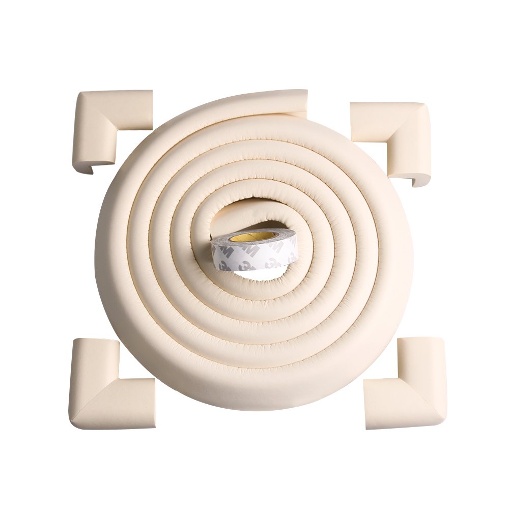 L Type Baby & Toddler Edge Protectors & Corner Guards 2.2m / 7ft Child Safety
