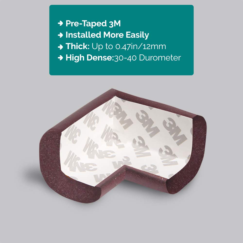 Corner Safety Bumpers Table Furniture Safety Protect Child ,Pack 8