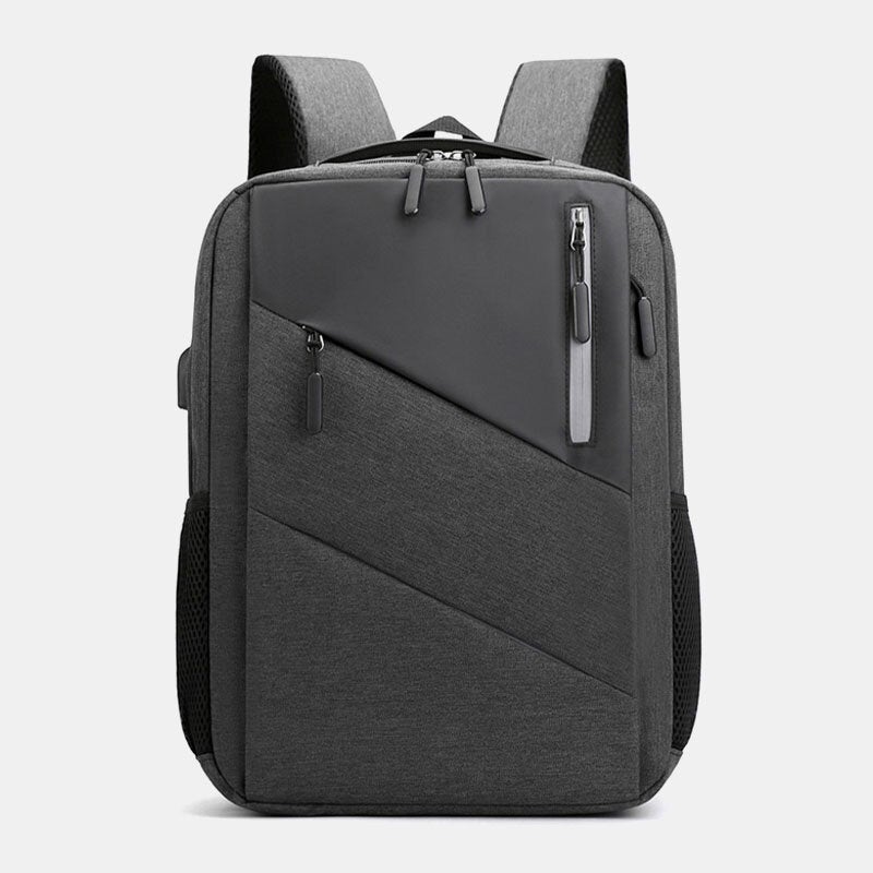 Men Large Capacity With USB Charging Business Travel Outdoor School Bag 14 Inch Laptop Backpack