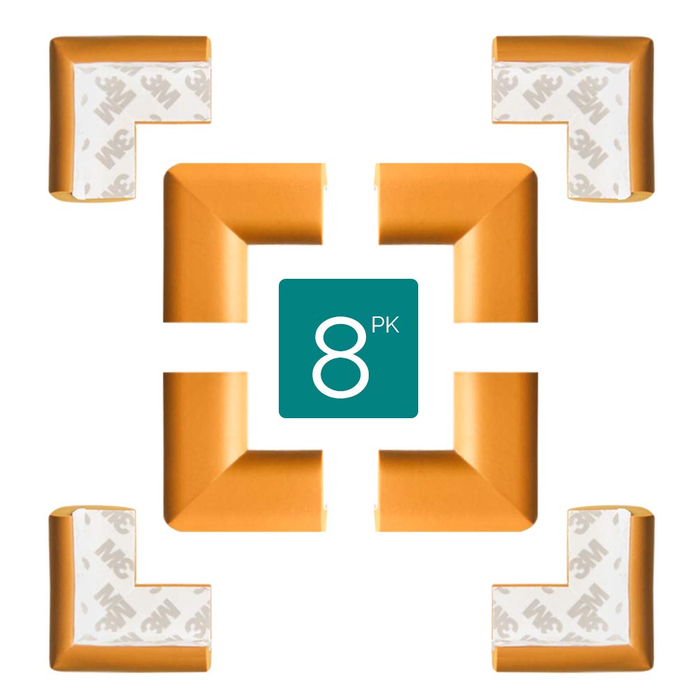 Corner Safety Bumpers Table Furniture Safety Protect Child ,Pack 8