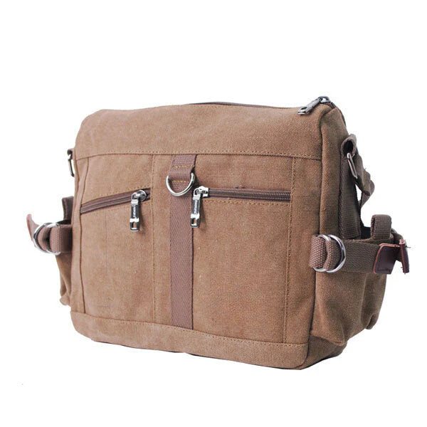 Unisex Canvas Casual Outdoor Crossbody Shoulder Bag