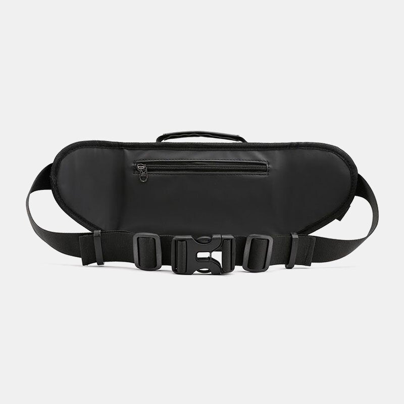 Men Waterproof Anti theft Reflective Outdoor Chest Bag Belt Waist