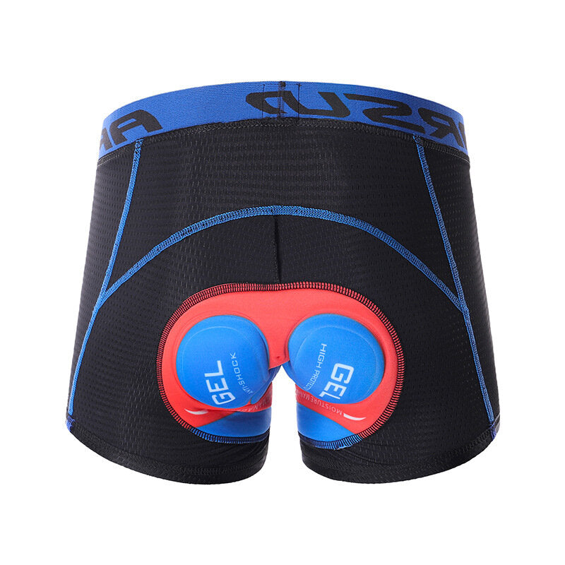 Cycling Underwear Men Bicycle Mountain MTB Shorts Pro 5D Gel Pad Shockproof Cycling Underpant Sports Gel Bike Underwear