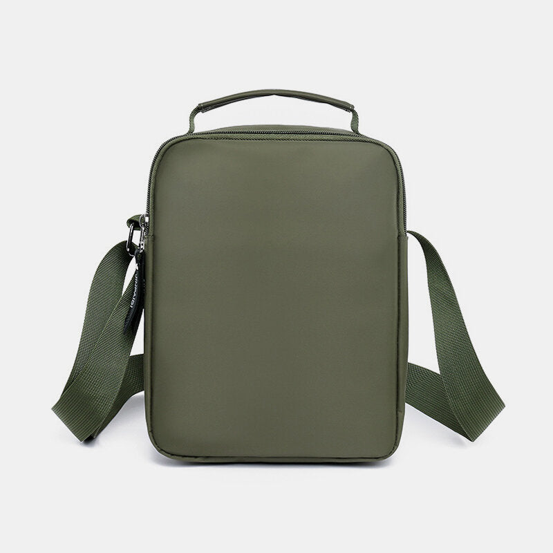 Men Oxford Cloth Multi-pocket Large Capacity Multi-Layers Waterproof Crossbody Bag Shoulder
