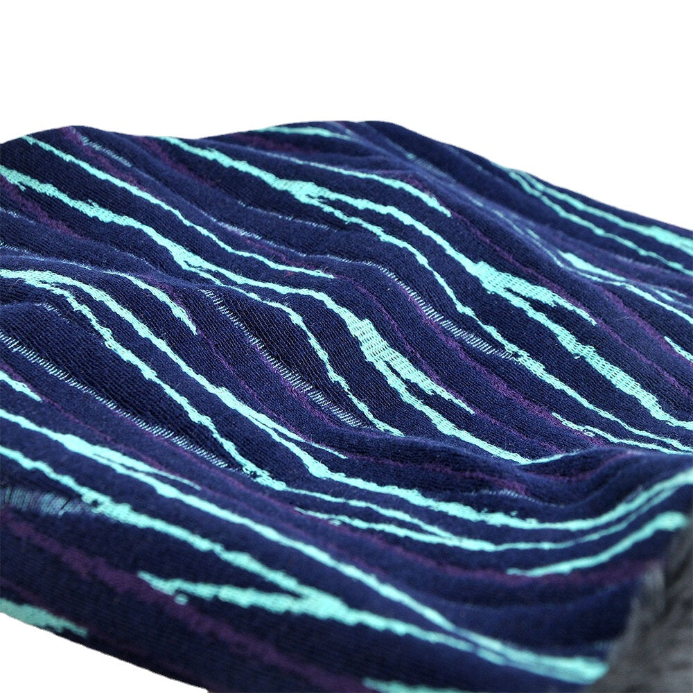 Unisex Plus Velvet Thickness Keep Warm Riding Outdoot Stripe Pattern Multi-purpose Scarf Headgear Beanie