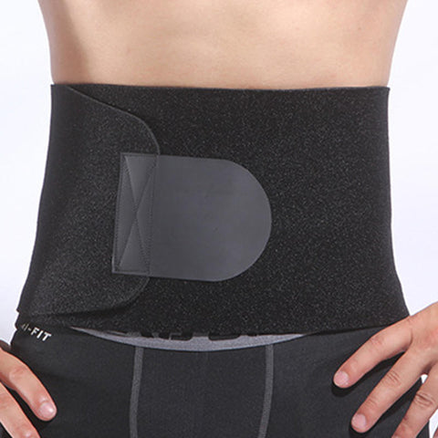 Unisex Nano Silver Coating Weight Loss Sweating Sports Fitness Portable Slimming Waist Trimmer Belt