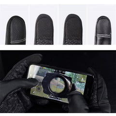 Cycling Gloves Winter Warm Up Water Resistant Windproof Touch Screen Gloves Non-Slip Thermal Gloves