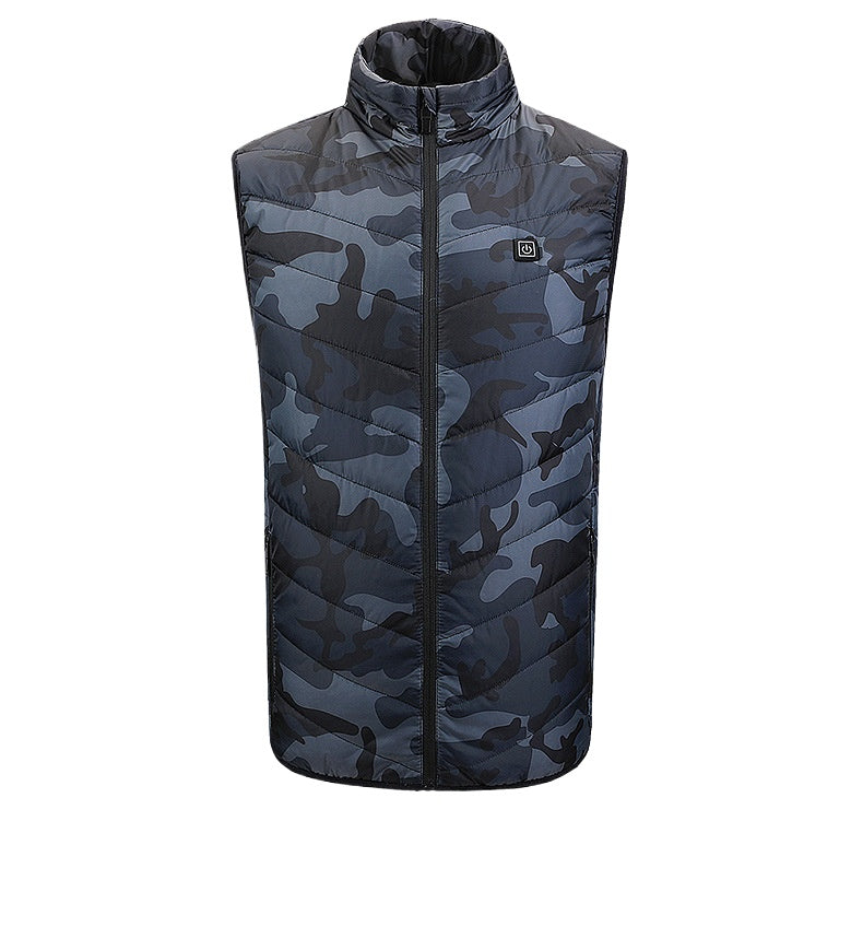 Heated Vest 13 Heating Areas Oversized Women Men Winter Vest Self Heating Vest Usb Electric Thermal Vest Jacket Outdoor Veste