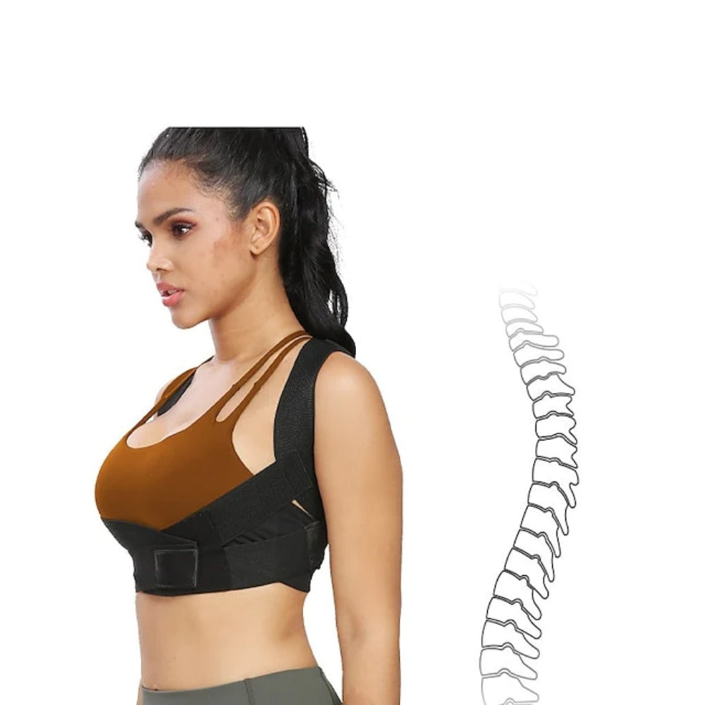 Posture Corrector for Men and Women Back Brace for Posture Adjustable and Comfortable Pain Relief for Back Shoulders Neck