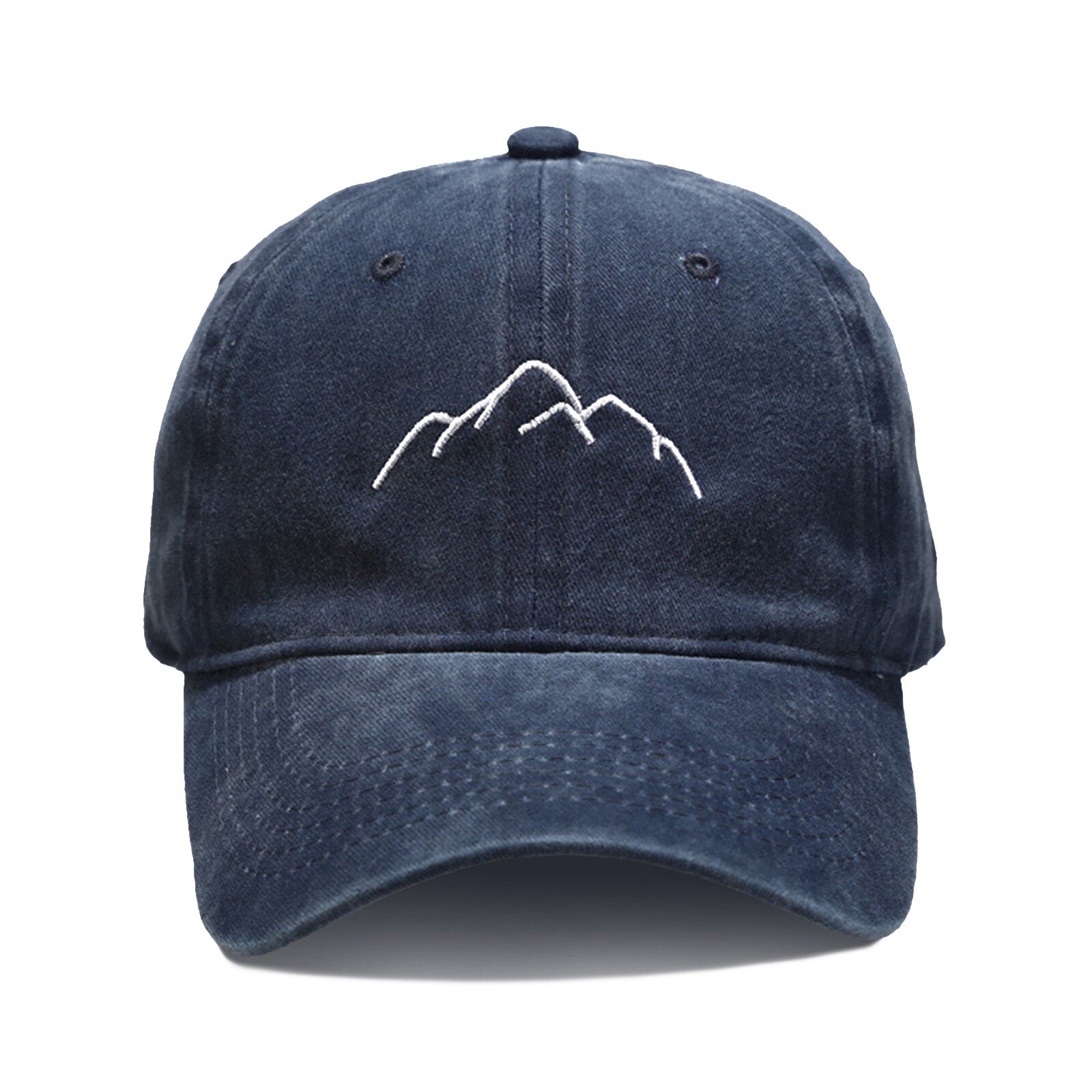 Neutral Cotton Outdoor Sports Washed Old Mountaineering Fishing Hat Sunscreen Sunshade Baseball Cap