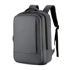 Men Oxford 15.6 Inch USB Charging Multi-pocket Business Laptop Bag Backpack