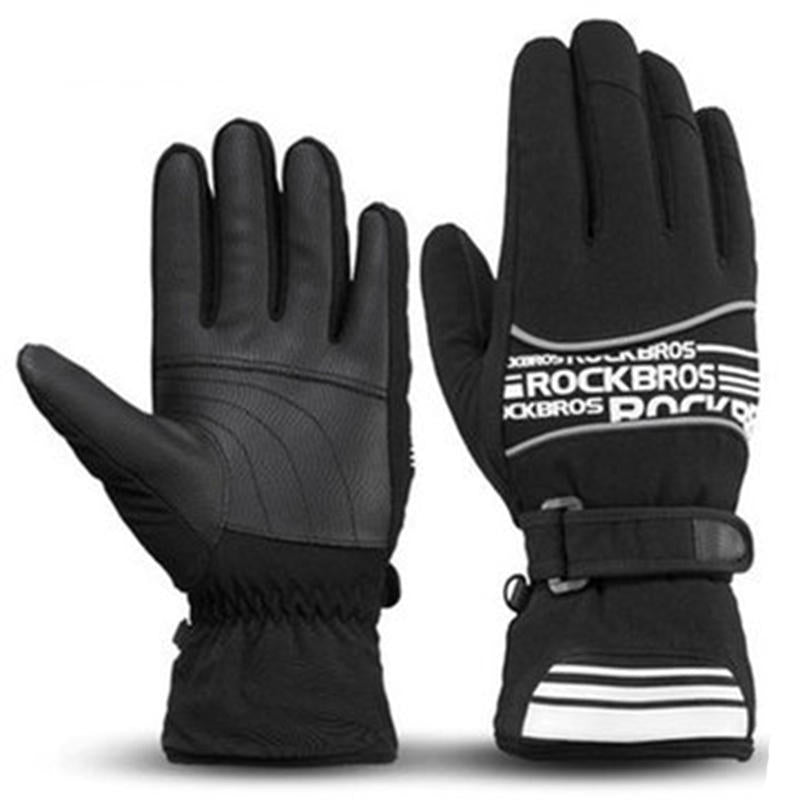Ski Gloves Waterproof Warm Snowboarding Snowmobile Gloves Sport Outdoor Cycling Gloves
