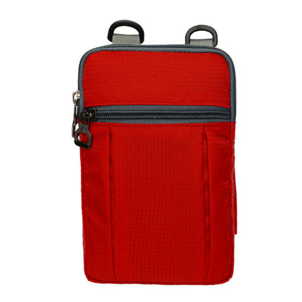 Women Men Light Sports Shoulder Bags Crossbody Outdoor Running Waist 6.44'' Phone