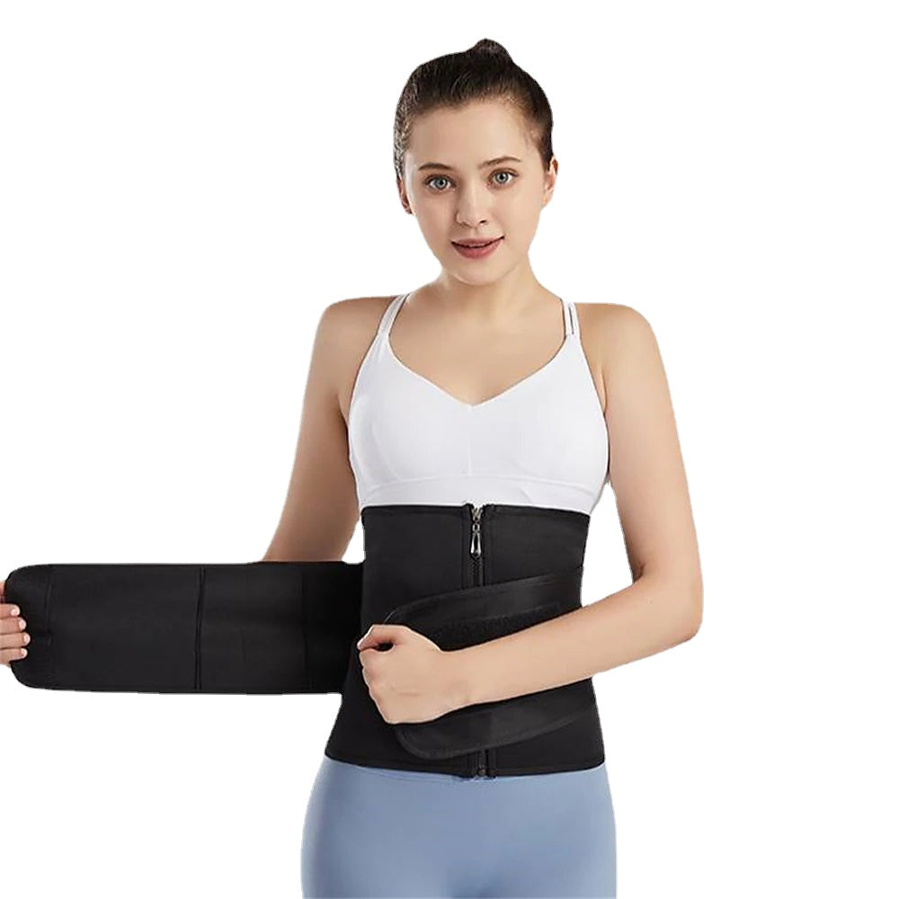 Adjustable Belly Waist Belt Fitness Sports Waist Belt Velcro Corset Artifact Cross-border Direct Sales