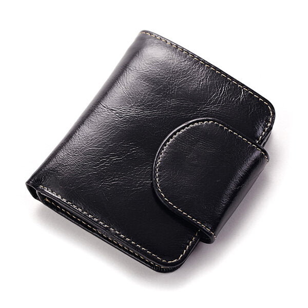 Women Genuine Leather Wallet Business Card Holder Purse