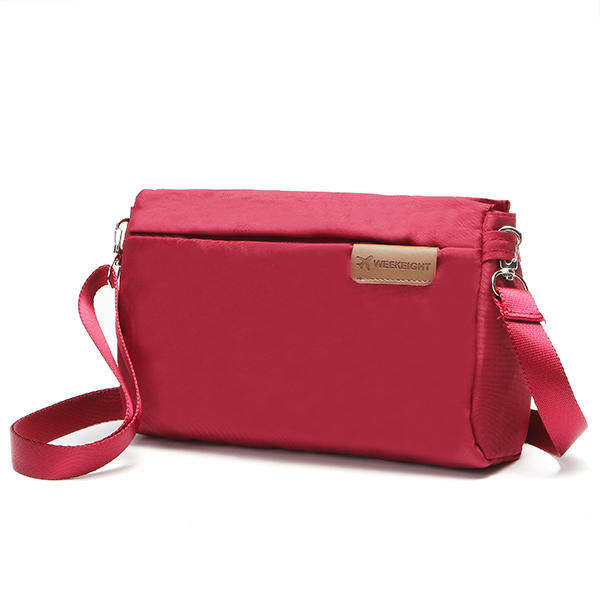 Women Travel Passport Storage Bag Nylon Waterproof Crossbody