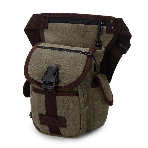 Unisex Casual Canvas Outdoor Sports Waist & Camera Bag