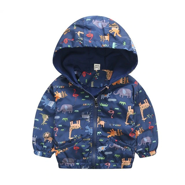 Cute Dinosaur Spring Coat Jackets For Boys - Sheseelady