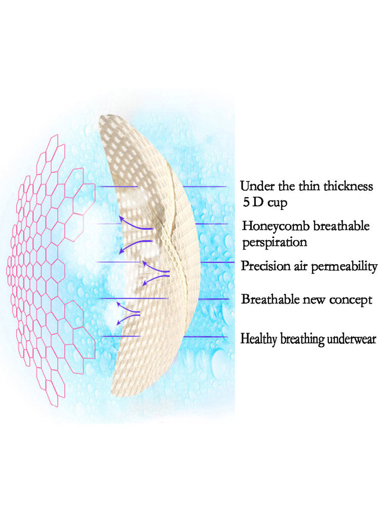 Plus Size Lace Jacquard Gather Full Coverage Push Up Bra,Milk Yellow